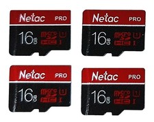 4x 16GB Netac Micro SD Memory Card Waterproof High Speed