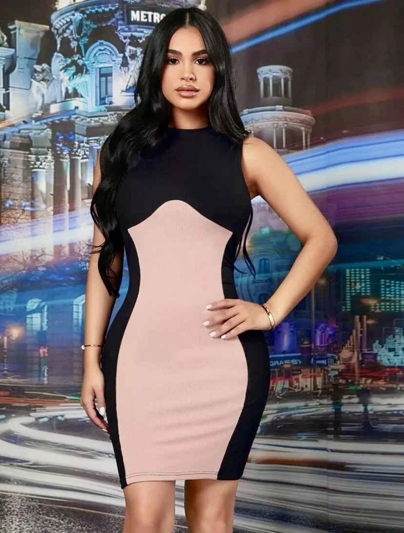 Shein black deals bodycon dress