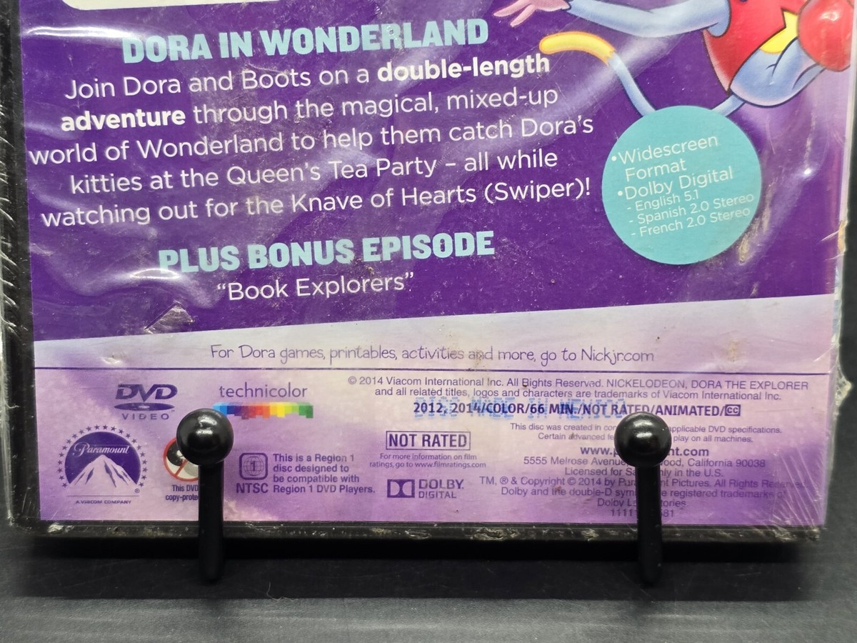 Dora in Wonderland DVD New Sealed Nickelodeon Boots | eBay