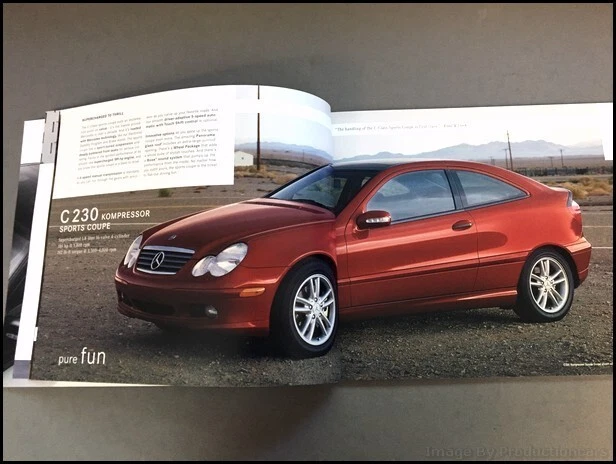 2003 Mercedes Benz C230 C320 52-page Car Sales Brochure Catalog - C240 C32 AMG Foto 3 de 4