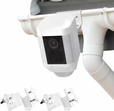 Wasserstein Weatherproof Gutter Mount Compatible with Ring Spotlight Cam Battery