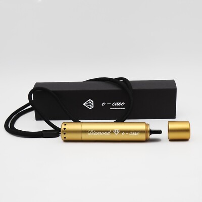 Diamond e case Hülle; Schutzhülle Aluminium Gold eloxiert für E_l_f_b_a_r_600