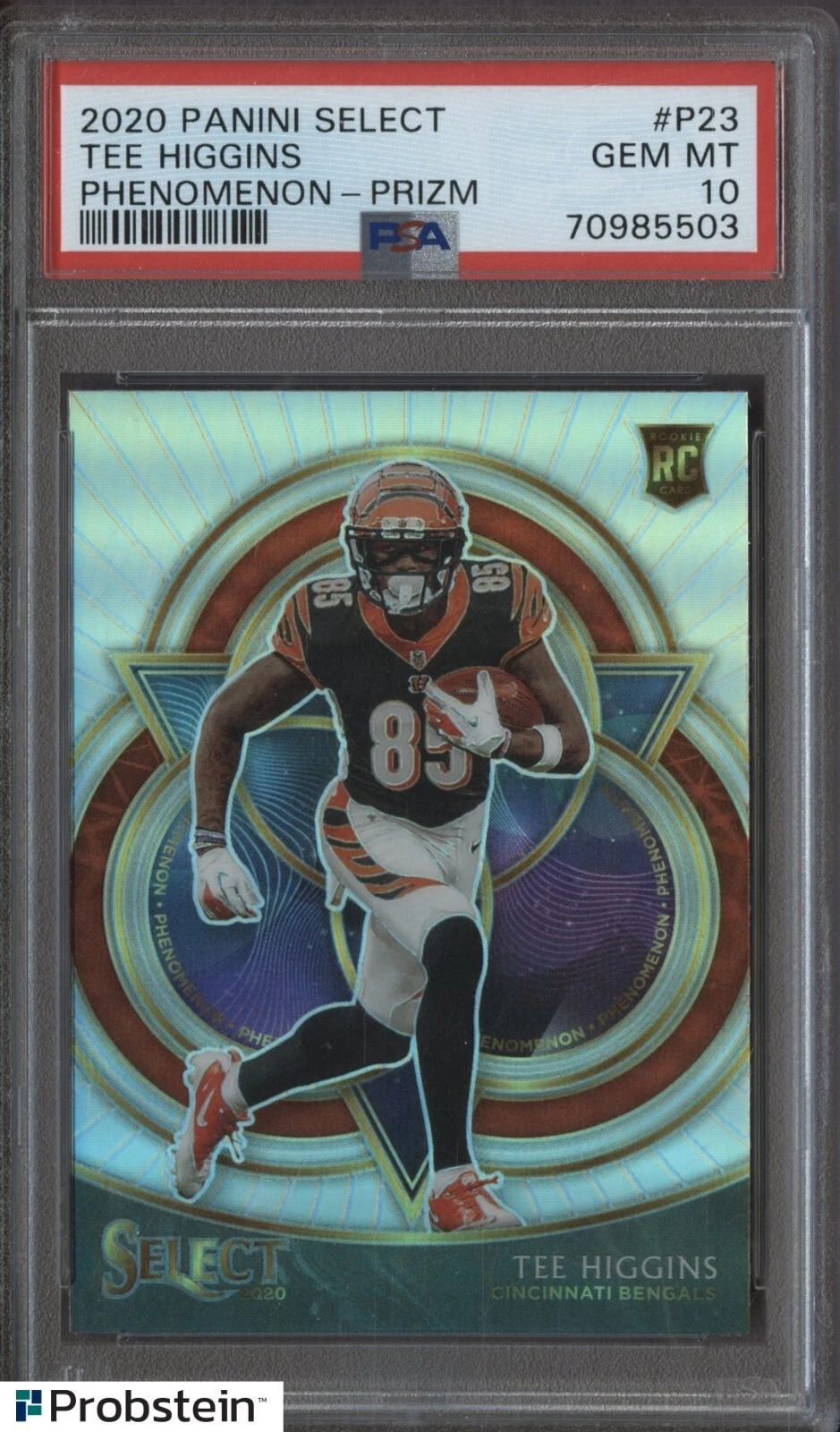 Tee Higgins Panini Select Phenomenon #P23 Prizm