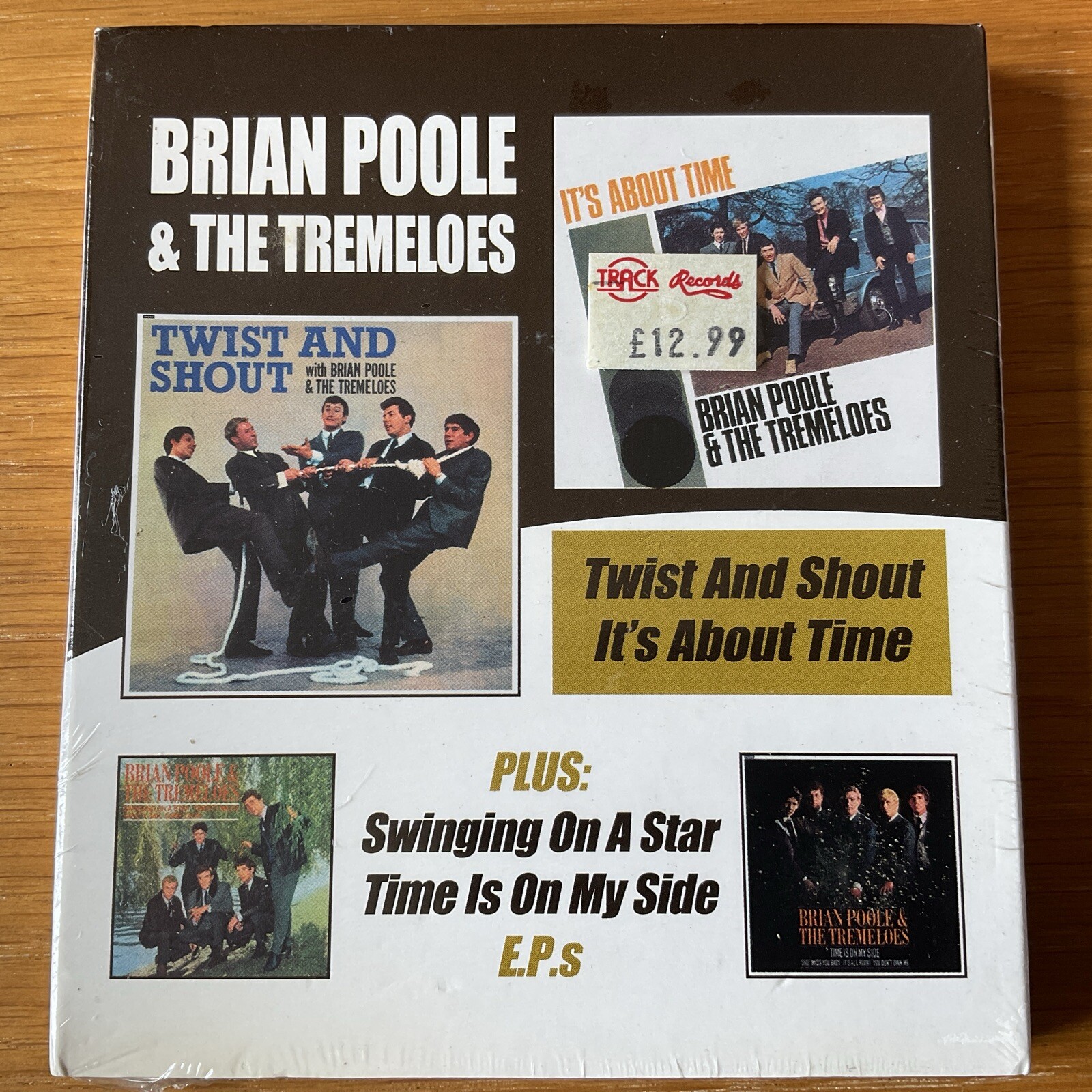 Brian Poole & the Tremeloes CD Twist Shout & It’s About Time Plus EPs New Sealed