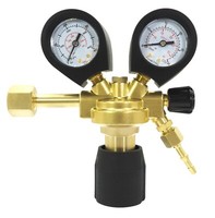 Best™ Argon/Co2 Reduzierer Druckregler Druckminderer Manometer Luft, Helium