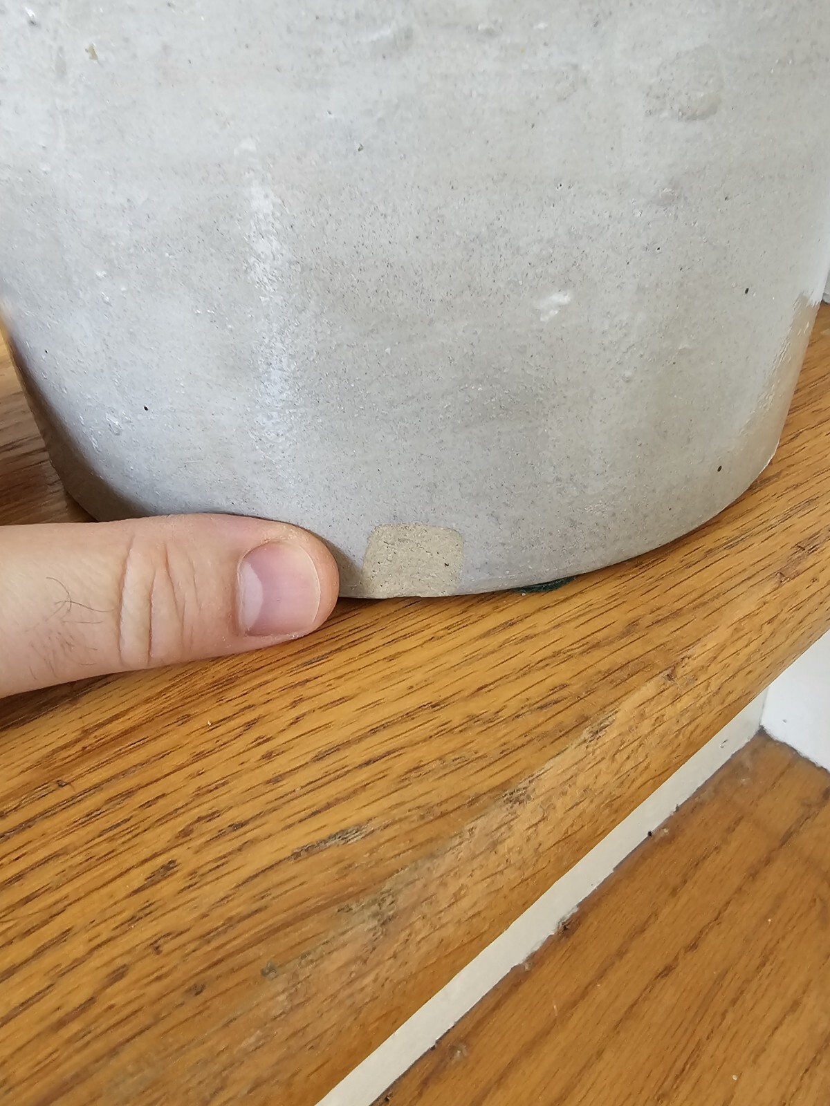 Hartington Nebraska Advertising Stoneware Jug Amundson Red Wing Crock