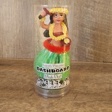 Hula Dancer KC Hawaii Girl Dancing Dashboard Doll - 4"