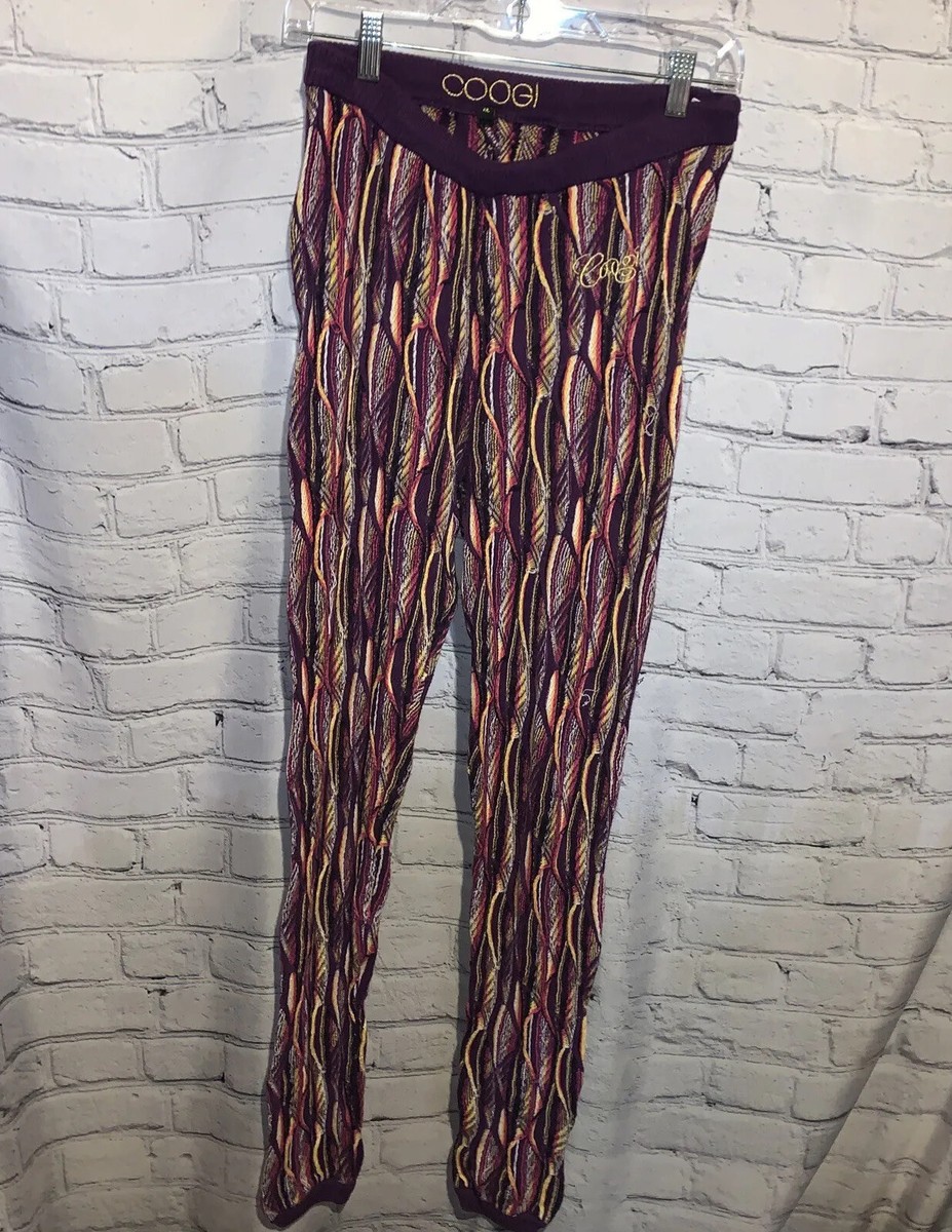 Flaw Rare Vintage COOGI Knit Sweater Pants Sweatpants Biggie 