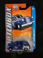 MATCHBOX # 68 BLUE AUSTIN FX  LONDON TAXI MBX Adventure City