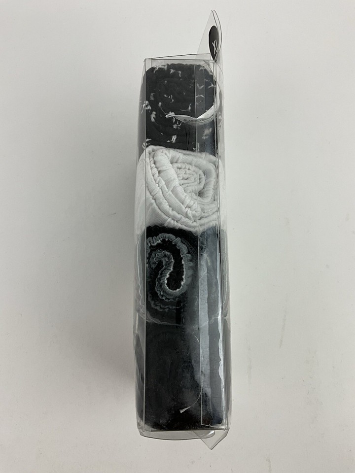 Vintage Joe Boxer Men’s Bikini Briefs 4 Pack Size XL Black White New In