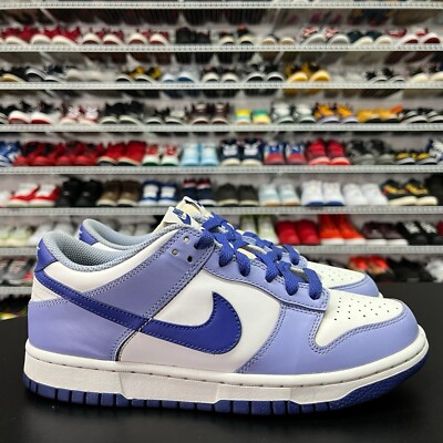 Nike Dunk Low Blueberry Youth DZ4456-100 Size 7Y GS Women s Size 8.5 No Insoles