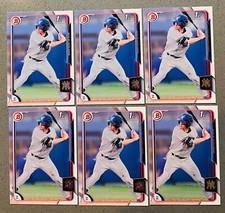 6 Lot 2015 Bowman 1st Baseball MLB #27 Kyle Holder Base Rookie RC Card Yankees