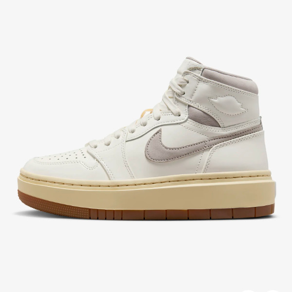 Женские кроссовки Nike Air Jordan 1 Elevate High SE бледно-ванильного цвета (DZ3744-100)