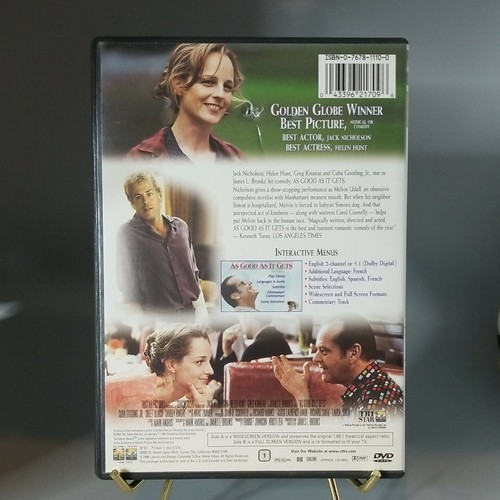 As Good as It Gets (DVD, 1997) ● Buy 2 Get 1 Free + Discounted Shipping - Picture 2 of 4