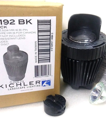 Kichler - 15192BK - 12V Landscape Lighting - Includes MR-16 Bulb
