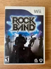 Rock Band (Nintendo Wii, 2008) CIB Complete TESTED WORKING