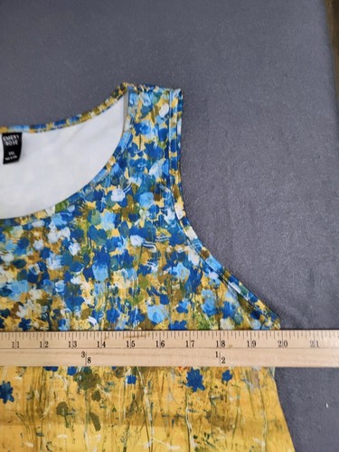 EMORY ROSE Women's SZ 0XL Tank Top Floral Print Summer Art Deco - Picture 4 of 7