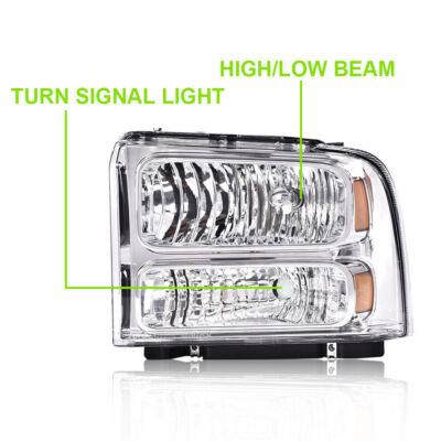 Spyder Projector Headlights F250/F350 (99-04) Excursion (00-04) LED Ha - Foto 7