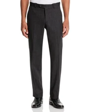 The Men's Store 257864 Mens Classic Fit Pants Charcoal Size 36