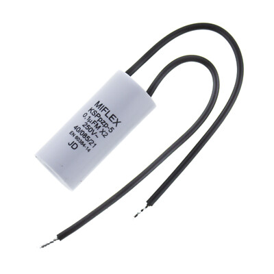 EntstörKondensator 0,1µF 250V 15,5x35,5mm ; Miflex ; 0,1uF KSPpz-5 / 100nF