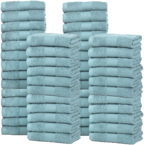 100x Face Cloths Super Quality 100% Egyptian Cotton Soft Small Hand Towels Sets - Picture 41 of 57