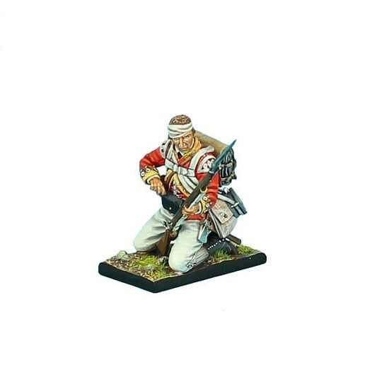 First Legion AWI075 British 38th Regt Light Company Kneeling Loading #1 - 2