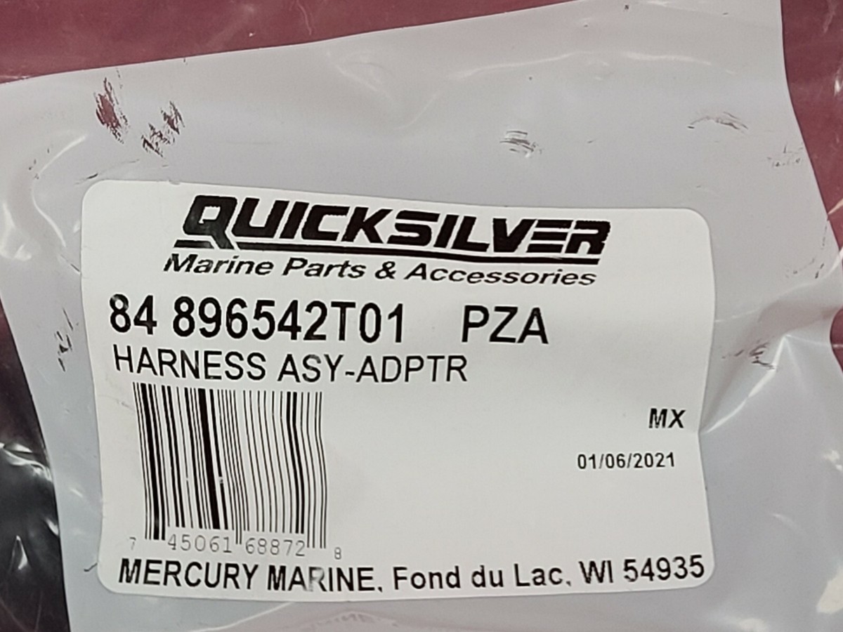 New/ OEM Mercury Harness Assy Adapter NON DTS 8 PIN to 14 PIN Part 