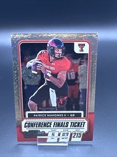 Patrick Mahomes 2021 Contenders DP-No. 1 Conference Finals Ticket Dots /99