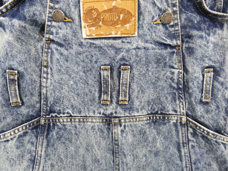 Vintage 1980's Prototypes Size L Large Denim Overalls Dungarees Australian Made - image 3 of 4