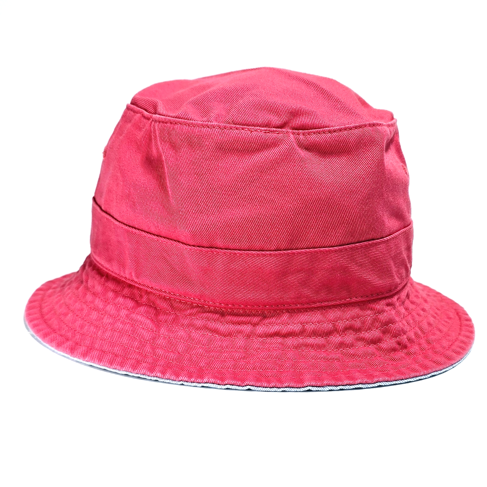 Nuovo Polo Ralph Lauren Cappello da pescatore chino rosso rosa da uomo Pony Logo Twill S M NWT