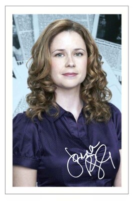 JENNA FISCHER Signed Autograph PHOTO Fan Gift Print THE OFFICE Pam