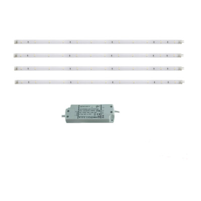 Paulmann 700.91 FlatLED Stripe Base Set 4 x 1.4W 30cm