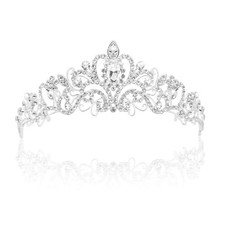 Princess Peach Crown, Fairy Godmother Rapunzel Costume Tiara for Women - Vofl...
