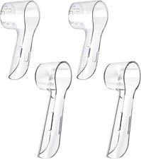 4 Pack Toothbrush Cover Caps Compatible with Oral B Replacement Heads