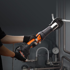 VEVOR Pinza Pressa Idraulica a Batteria Pinza Pressatubi Pinza Crimpatrice Co...