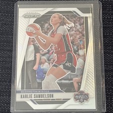 2024 Panini Prizm WNBA- Silver Prizm #82 Karlie Samuelson- Washington Mystics