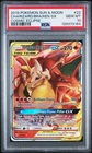 Charizard & Braixen GX 22/236 PSA 10 Cosmic Eclipse Tag Team 2019 Pokemon Card