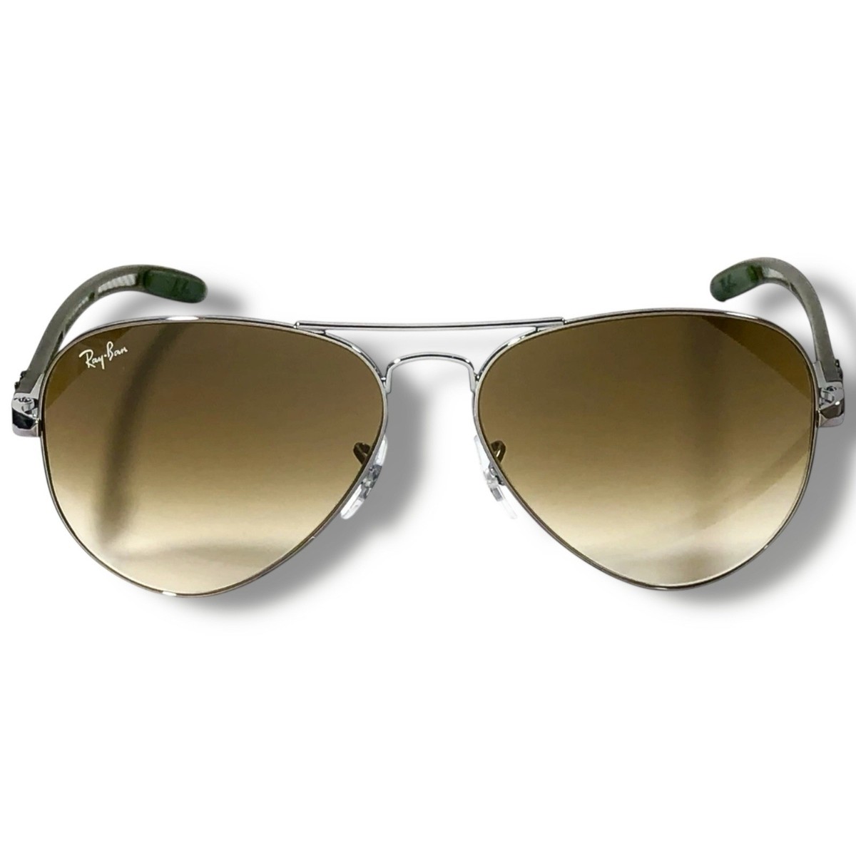 Ray Ban RB8307 004/51 Aviator Tech Carbon Fibre Silver Sunglasses