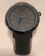 Movado Bold Motion Blue 3660001, 44mm, Stainless Steel, Silicon Strap Black Dial