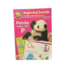 A Beginning Sounds Workbook with Reward Stickers Pre K-K