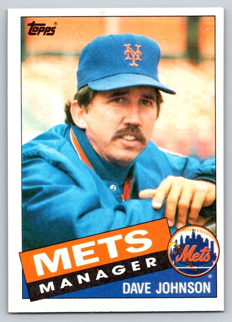 1985 Topps - Davey Johnson #492 - *Near Mint*