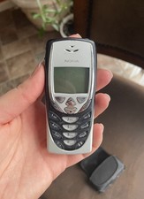 Nokia 8390 Rare Collectible Vintage Cell Phone With Reiko Case -AT T Black/White