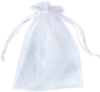 100 StüCk OrganzasäCkchen, Organzabeutel 13X18 Cm, Tunnelzug Hochzeit SäCkchen,