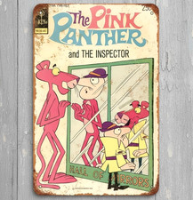 The Pink Panther Hall Of Mirrors 8 x 12 Retro Novelty Metal Sign Made In USA