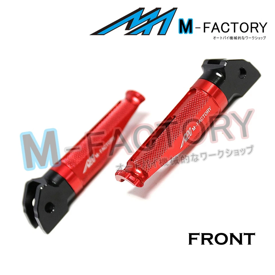 SHINOBI Rider Footpegs For Honda NTV 650 GT Hawk RFV400 VFR400 Foto 4 de 4