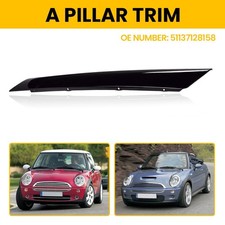 For MINI Window Pillar Trim Column Cover Front Right Driver Side 51137128158 UK