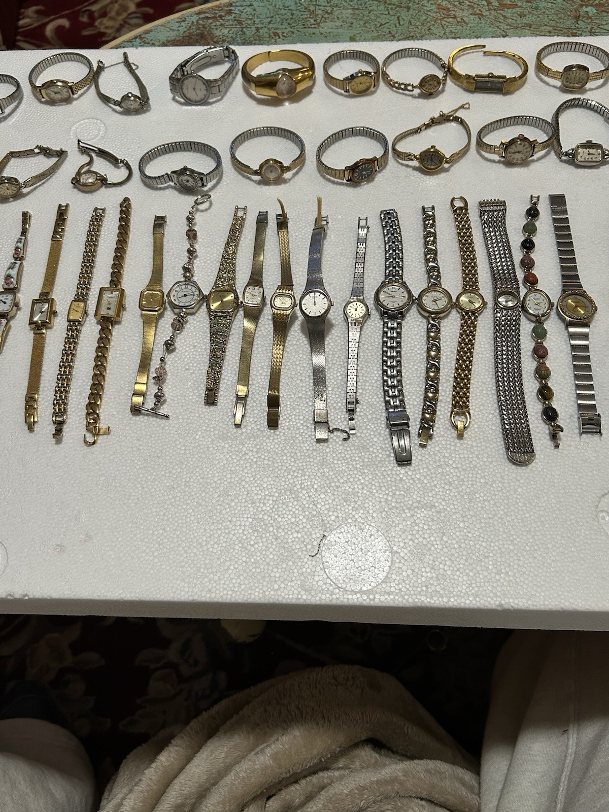 Batteries Lot 60 Mixed Swiss Watches Need Ladies Vintage Repair, Or Watches - vintagewatches.pk
