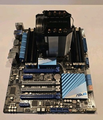 Asus Intel LGA 2011 DDR3 Desktop Motherboard P9X79 PRO + I7-3820 SandyBridge CPU