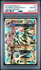 POKEMON PRIMAL GROUDON EX ANCIENT ORIGINS 97 PSA 10 GEM MINT