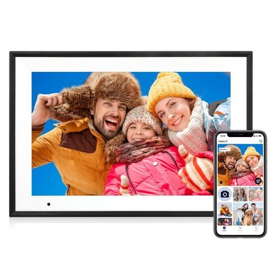 Digital Picture Frame 10.1 Inch Digital Photo Frame 32GB Storage, WiFi Pictur...